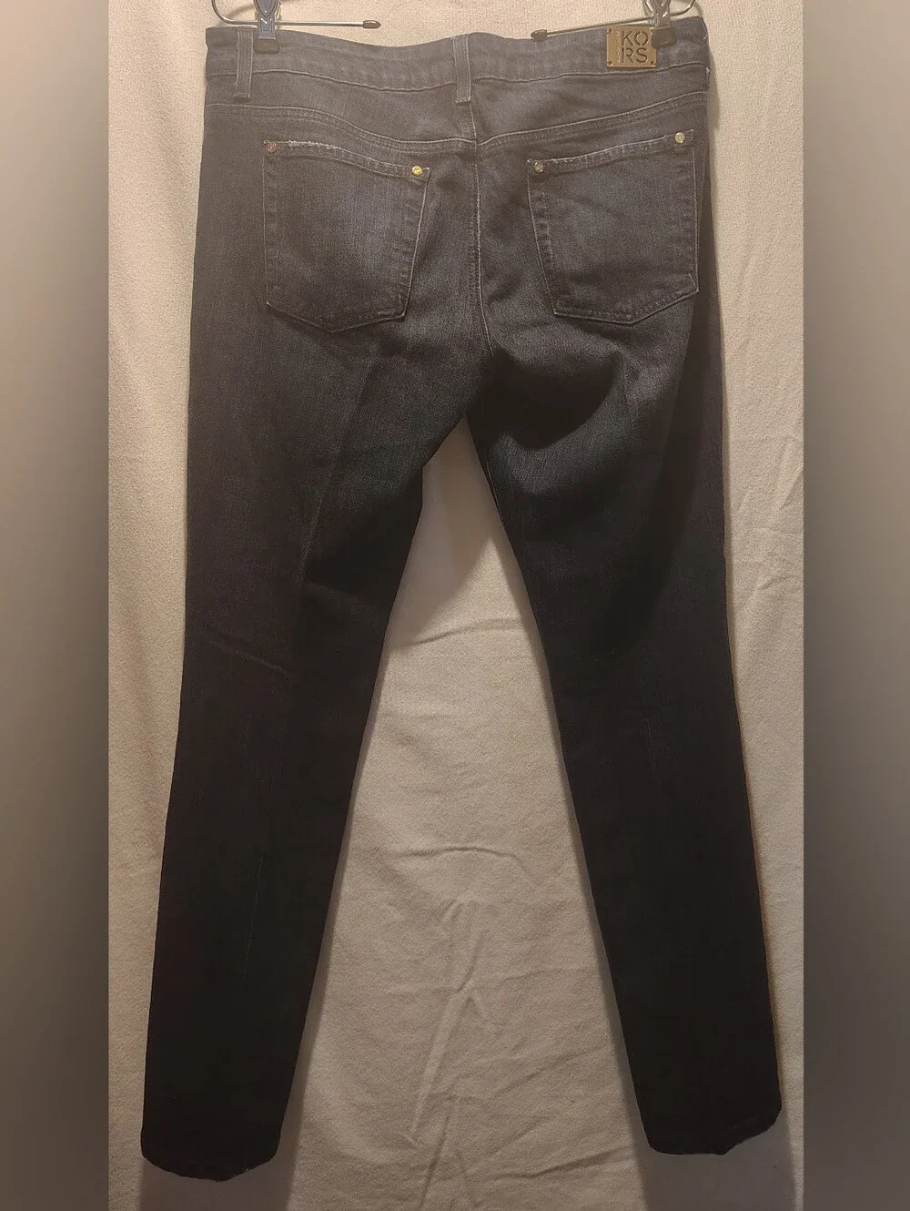 KORS By Michael Kors Straight Leg Deep Indigo Jeans Size 14